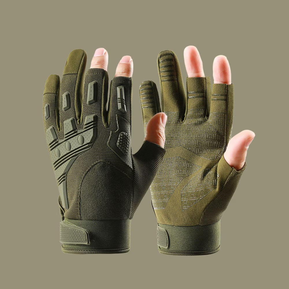 GripFlex Tactical Gloves – Fingerless Anti-Slip (Pre-Order)