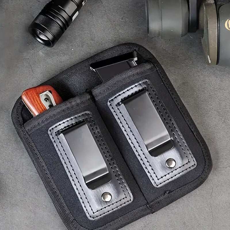 Universal Dual Concealed 9mm Magazine Nylon Pouch (Pre-Order)