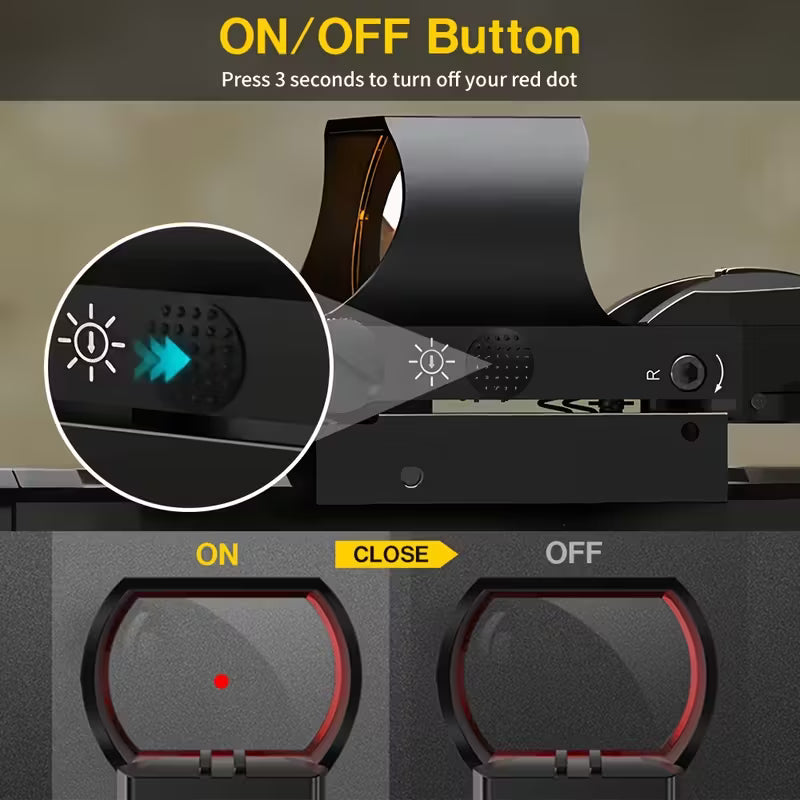 HoloStrike – Tactical Holographic Red Dot Sight (Pre-Order)