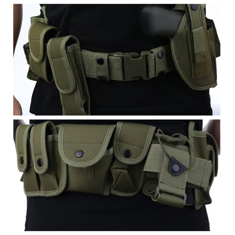 Multi-Functional Tactical Nylon Belt Set (Pre-Order)