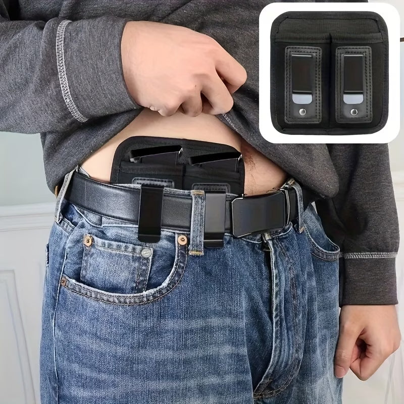 Universal Dual Concealed 9mm Magazine Nylon Pouch (Pre-Order)
