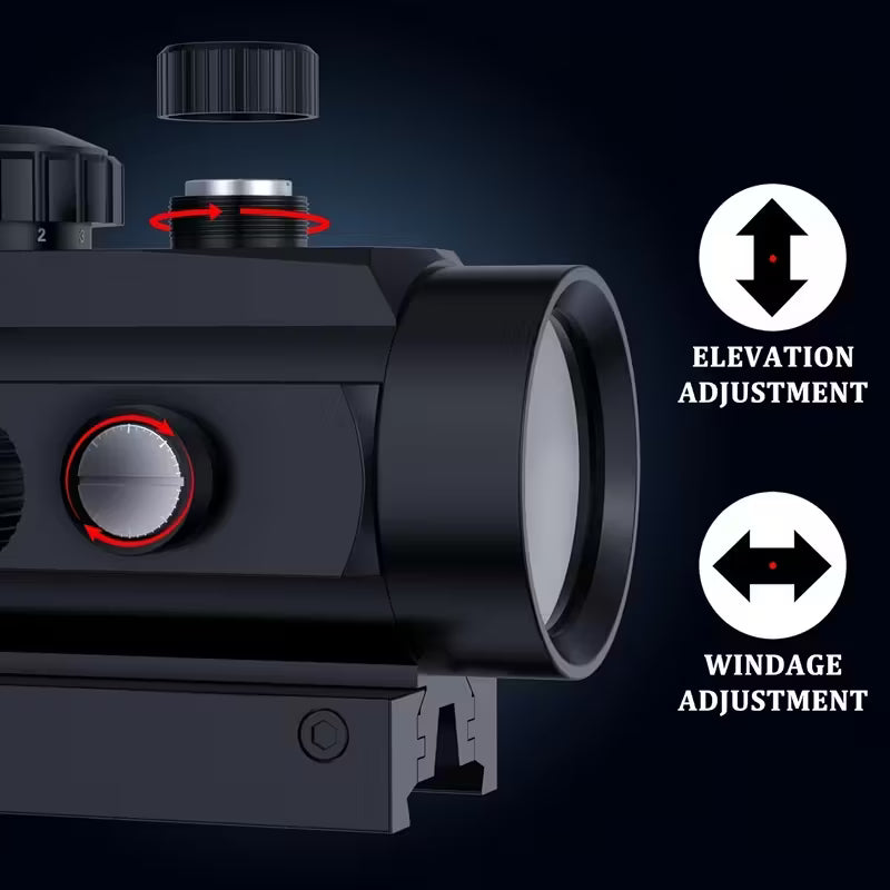 DualSight – Tactical Red/Green Reflex Scope (1x40mm)  (Pre-Order)