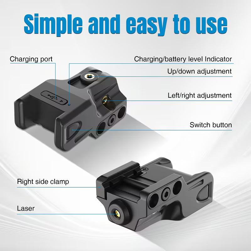 PhantomBeam – Low Profile Multi-Color Laser Sight (Pre-Order)