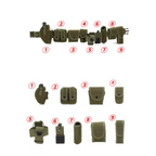 Multi-Functional Tactical Nylon Belt Set (Pre-Order)