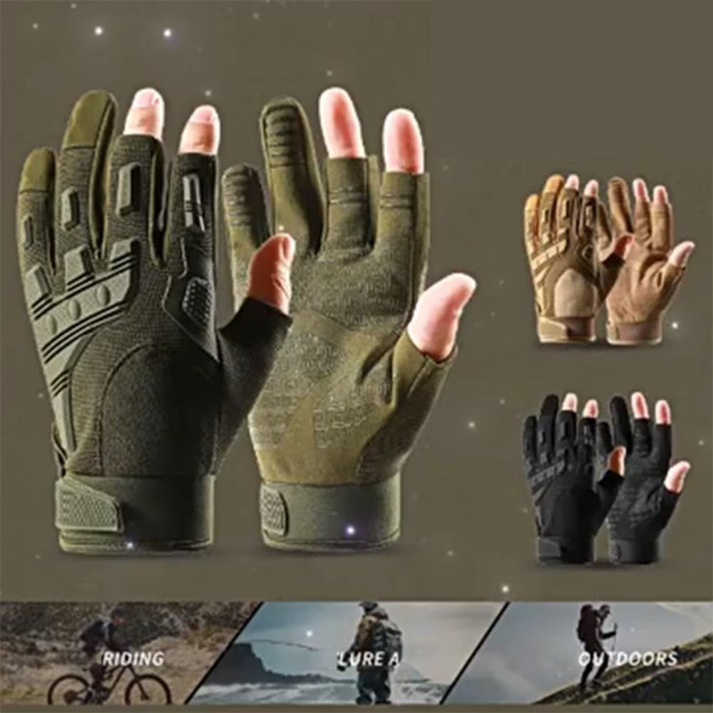 GripFlex Tactical Gloves – Fingerless Anti-Slip (Pre-Order)