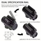 DualSight – Tactical Red/Green Reflex Scope (1x40mm)  (Pre-Order)