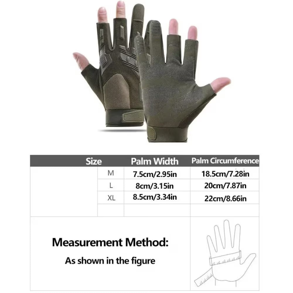 GripFlex Tactical Gloves – Fingerless Anti-Slip (Pre-Order)