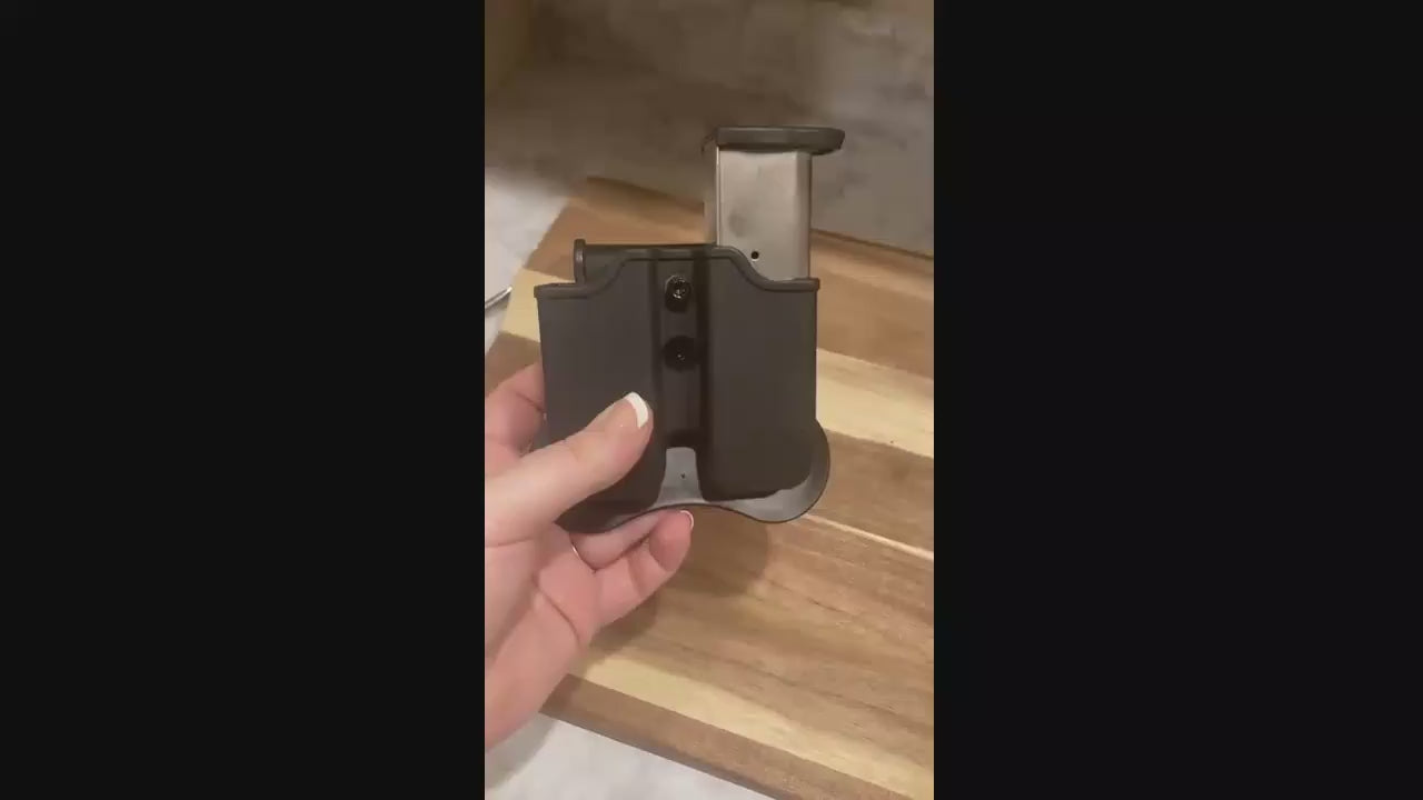 Dual 9mm Magazine Polymer Pouch (Pre-Order)