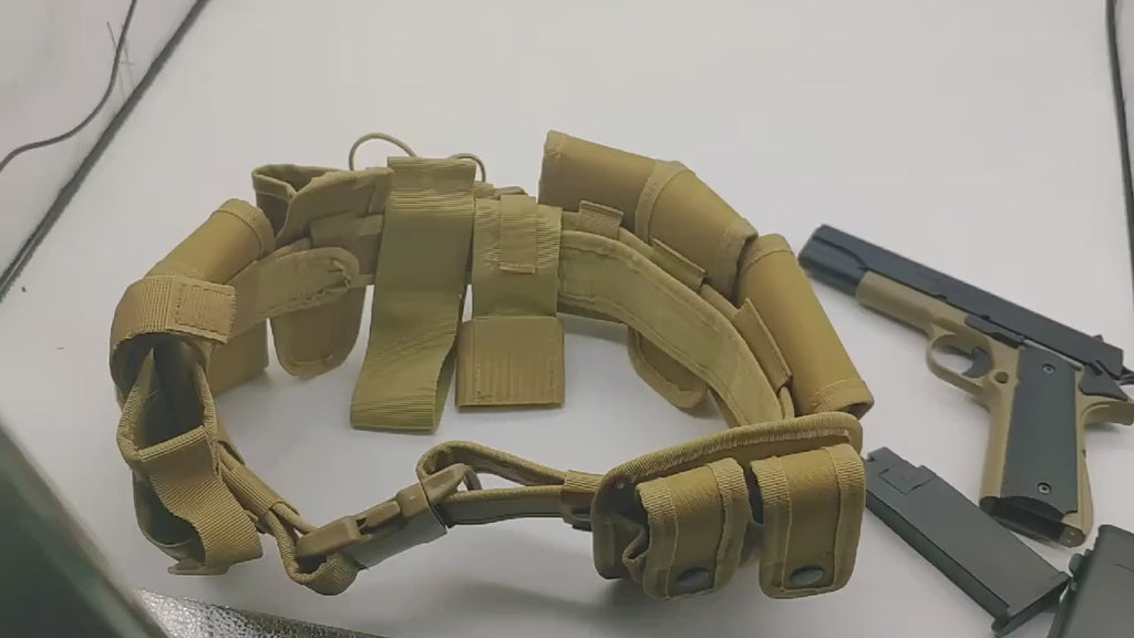 Multi-Functional Tactical Nylon Belt Set (Pre-Order)
